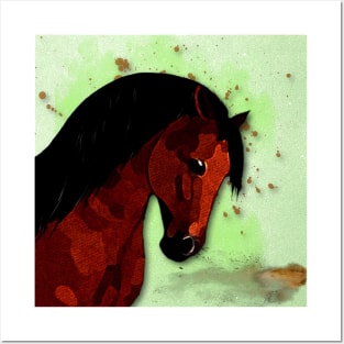 Horse Lovers Bay Horse Posters and Art